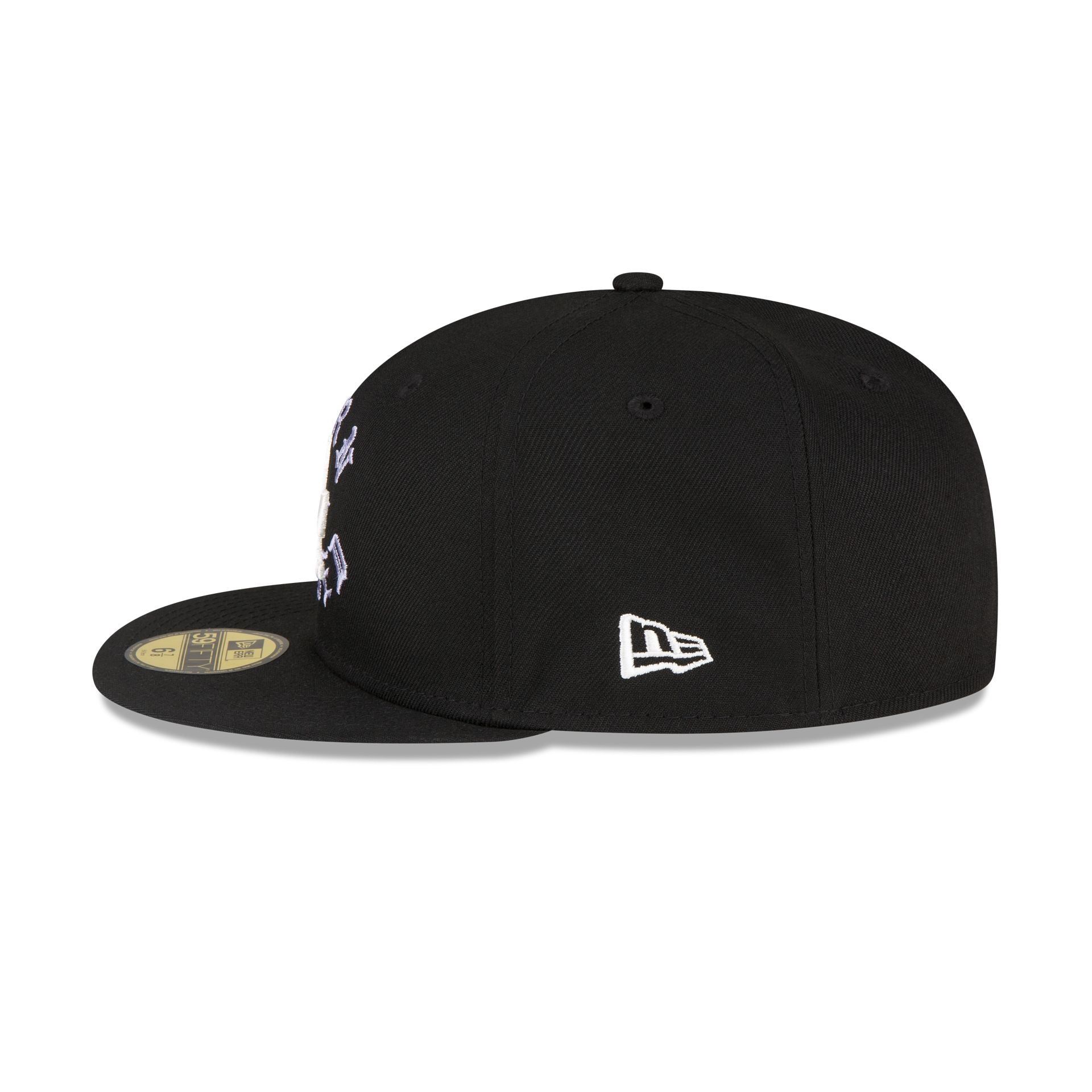 Born X Raised Los Angeles Dodgers Black 59FIFTY Fitted Hat sold by New Era product image thumbnail 5