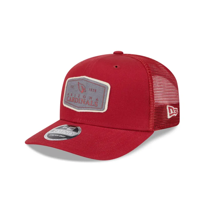 Arizona Cardinals Labeled 9SEVENTY Stretch-Snap Hat sold by New Era