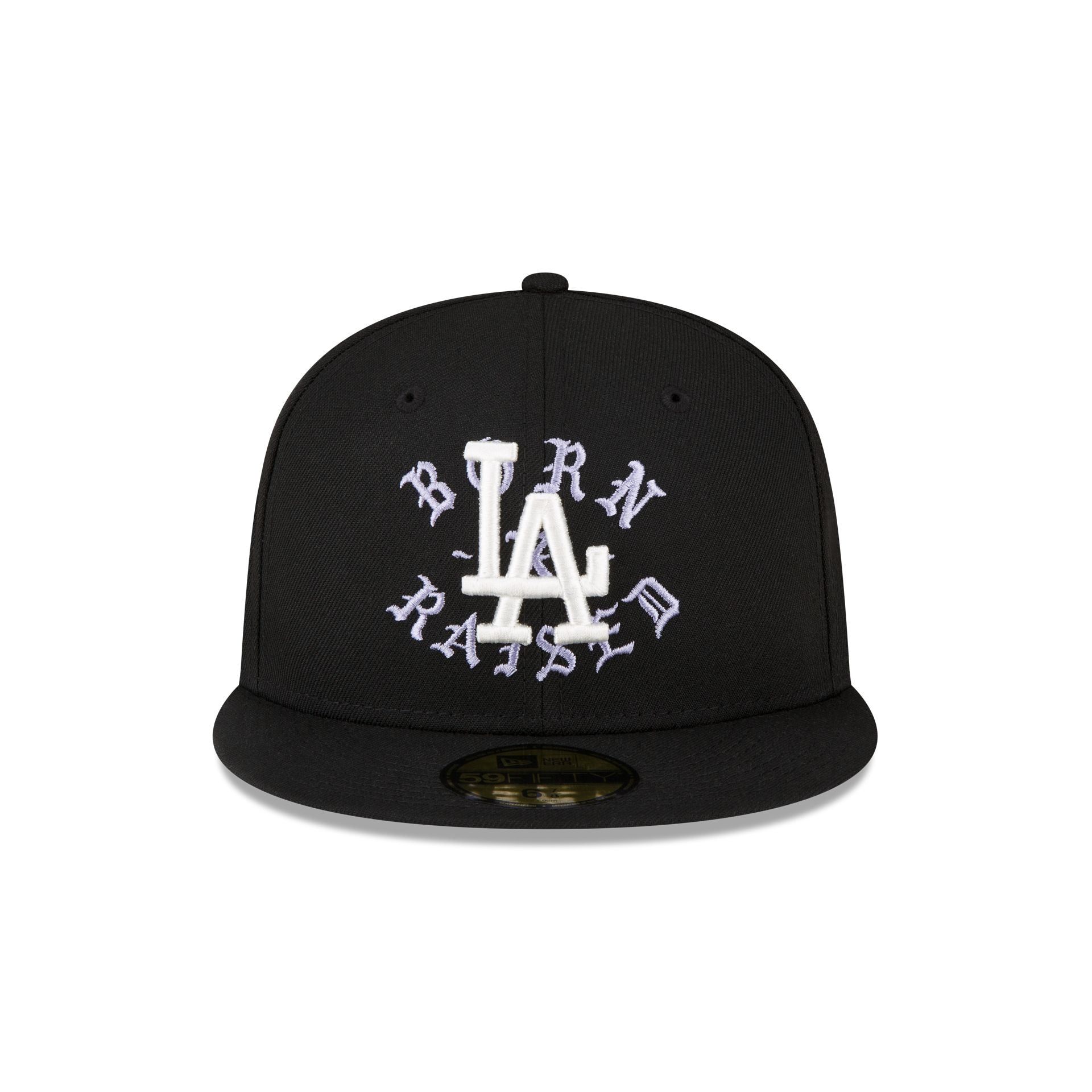 Born X Raised Los Angeles Dodgers Black 59FIFTY Fitted Hat sold by New Era product image thumbnail 2