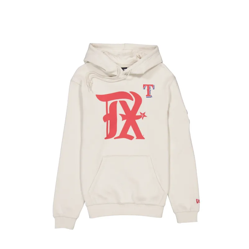 Texas Rangers City Connect White Hoodie sold by New Era