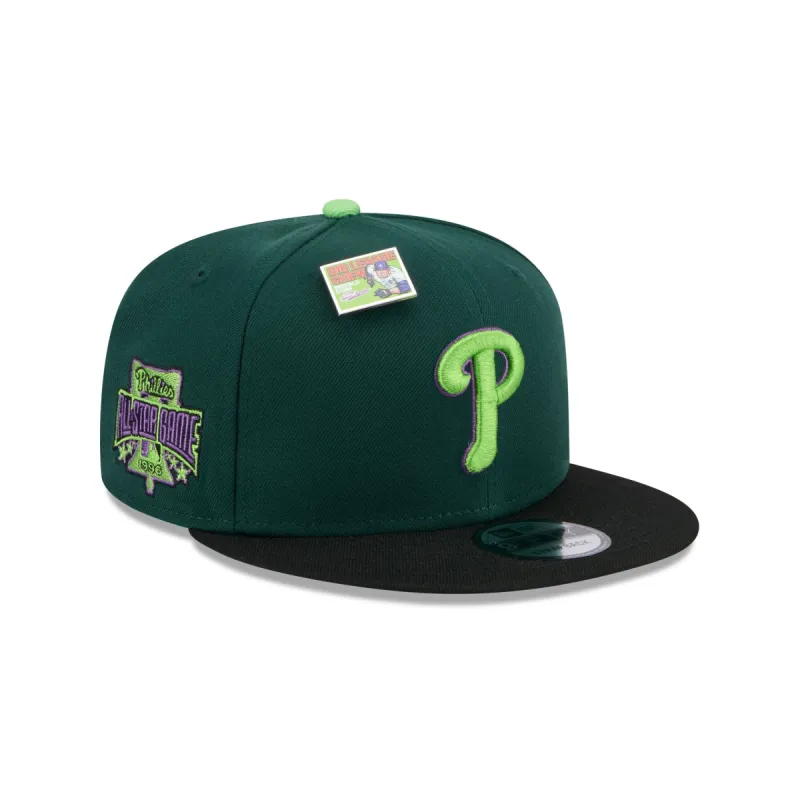 Big League Chew X Philadelphia Phillies Sour Apple 9FIFTY Snapback Hat sold by New Era