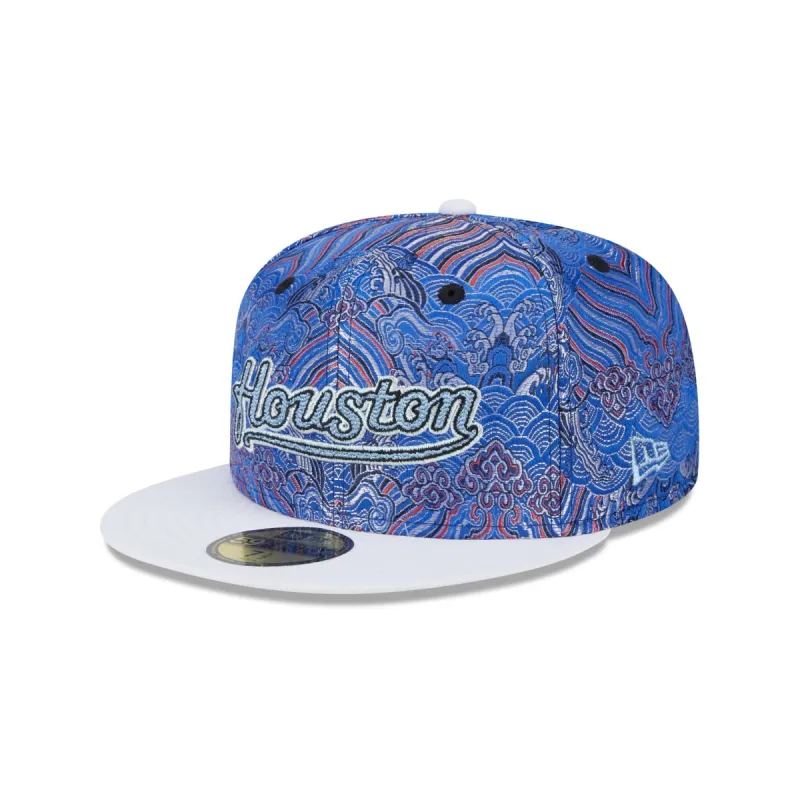 Houston Astros Wave Fill 59FIFTY Fitted Hat sold by New Era