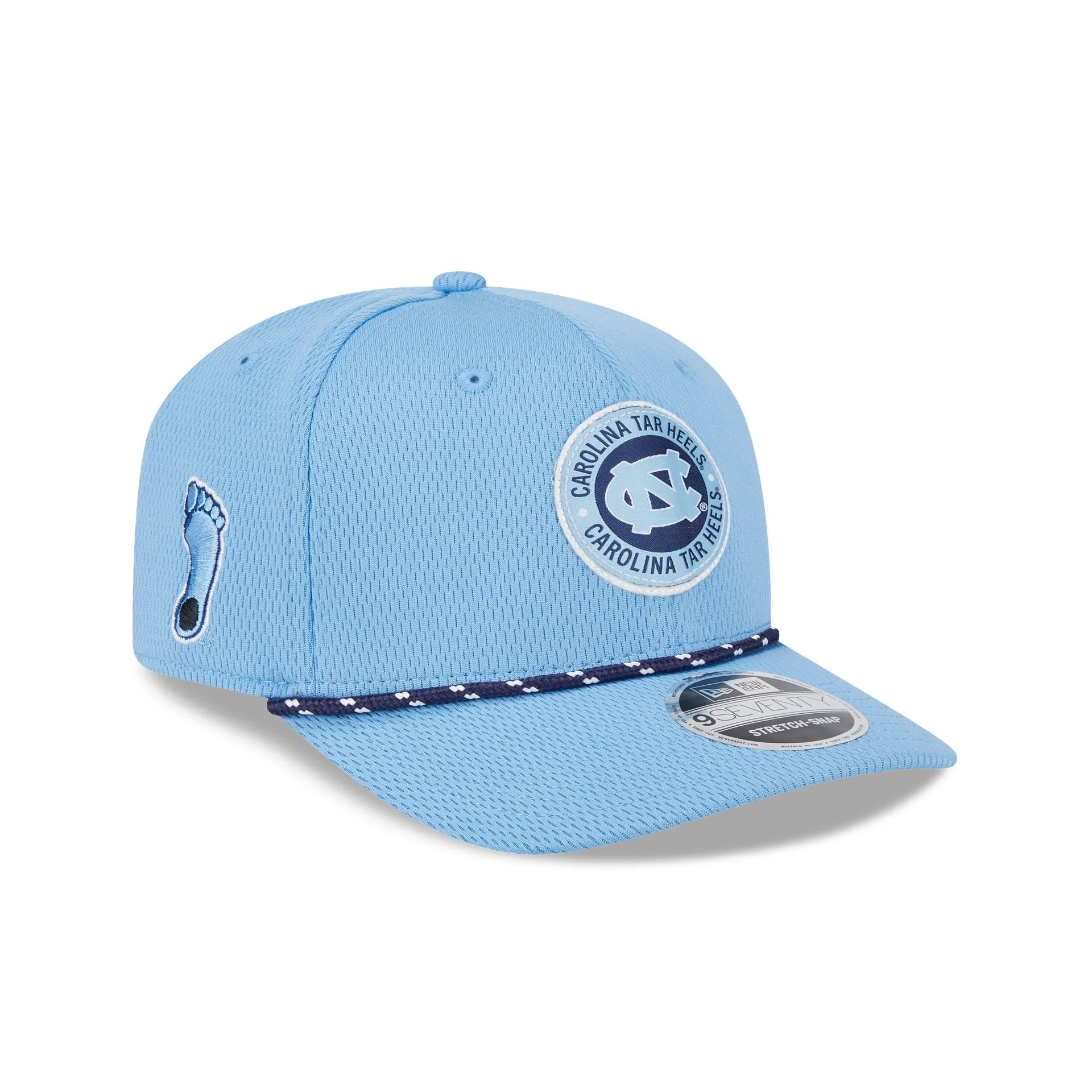North Carolina University Tar Heels 9SEVENTY Stretch-Snap Hat sold by New Era product image thumbnail 3