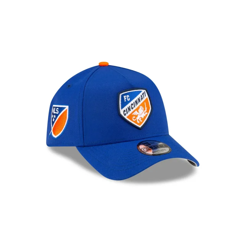 FC Cincinnati 2024 MLS Kickoff 9FORTY A-Frame Snapback Hat sold by New Era