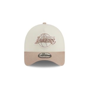 Los Angeles Lakers Visor Pop 9FORTY A-Frame Snapback sold by New Era