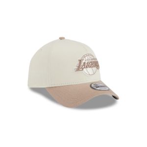 Los Angeles Lakers Visor Pop 9FORTY A-Frame Snapback sold by New Era