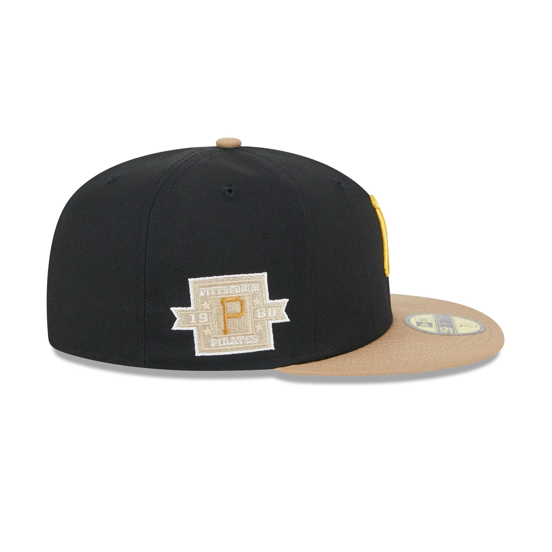 Pittsburgh Pirates Western Khaki 59FIFTY Fitted Hat sold by New Era product image thumbnail 4