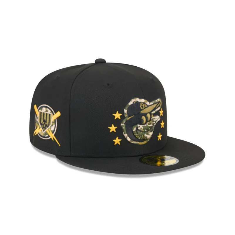 Baltimore Orioles Armed Forces Day 2024 59FIFTY Fitted Hat sold by New Era