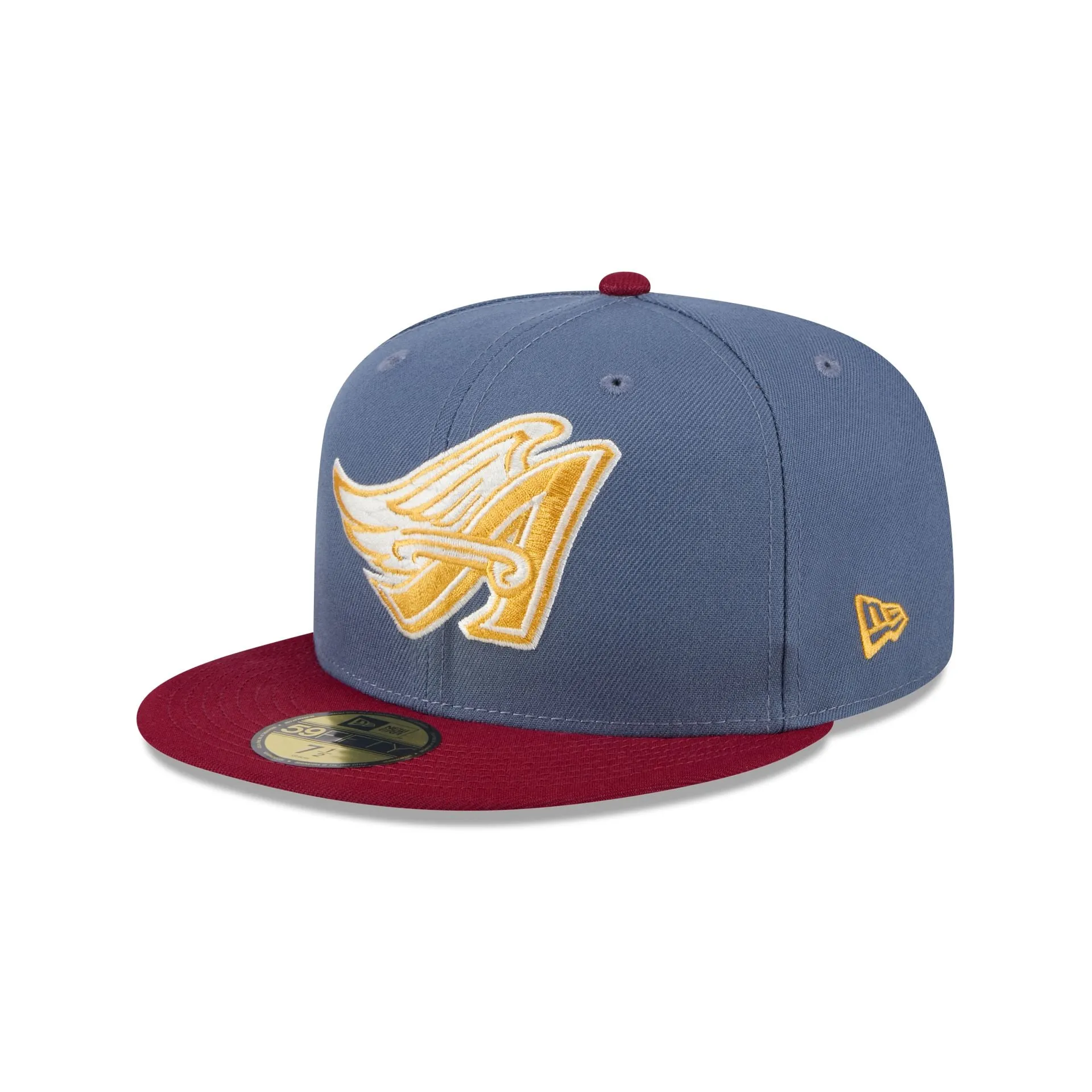Los Angeles Angels Deep Blue 59FIFTY Fitted Hat sold by New Era product image thumbnail 3