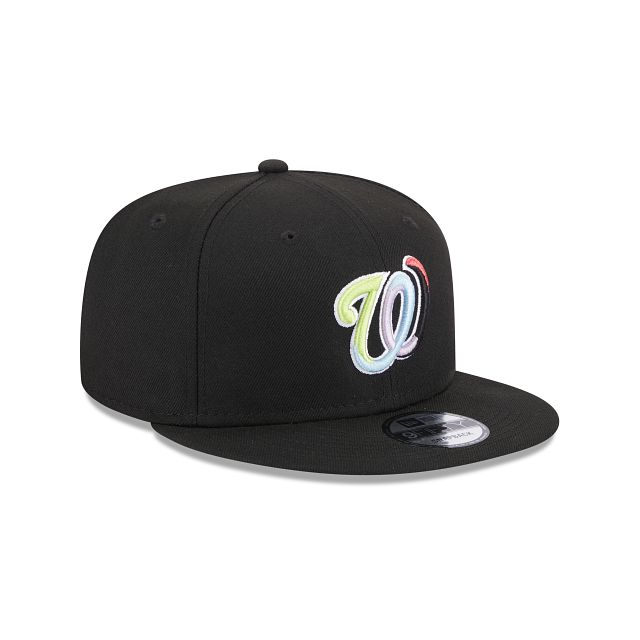 Washington Nationals Color Pack Black 9FIFTY Snapback Hat sold by New Era product image thumbnail 3
