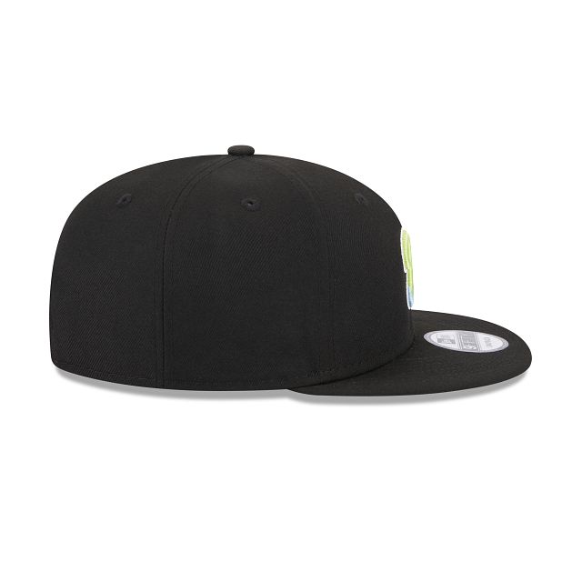 Washington Nationals Color Pack Black 9FIFTY Snapback Hat sold by New Era product image thumbnail 5