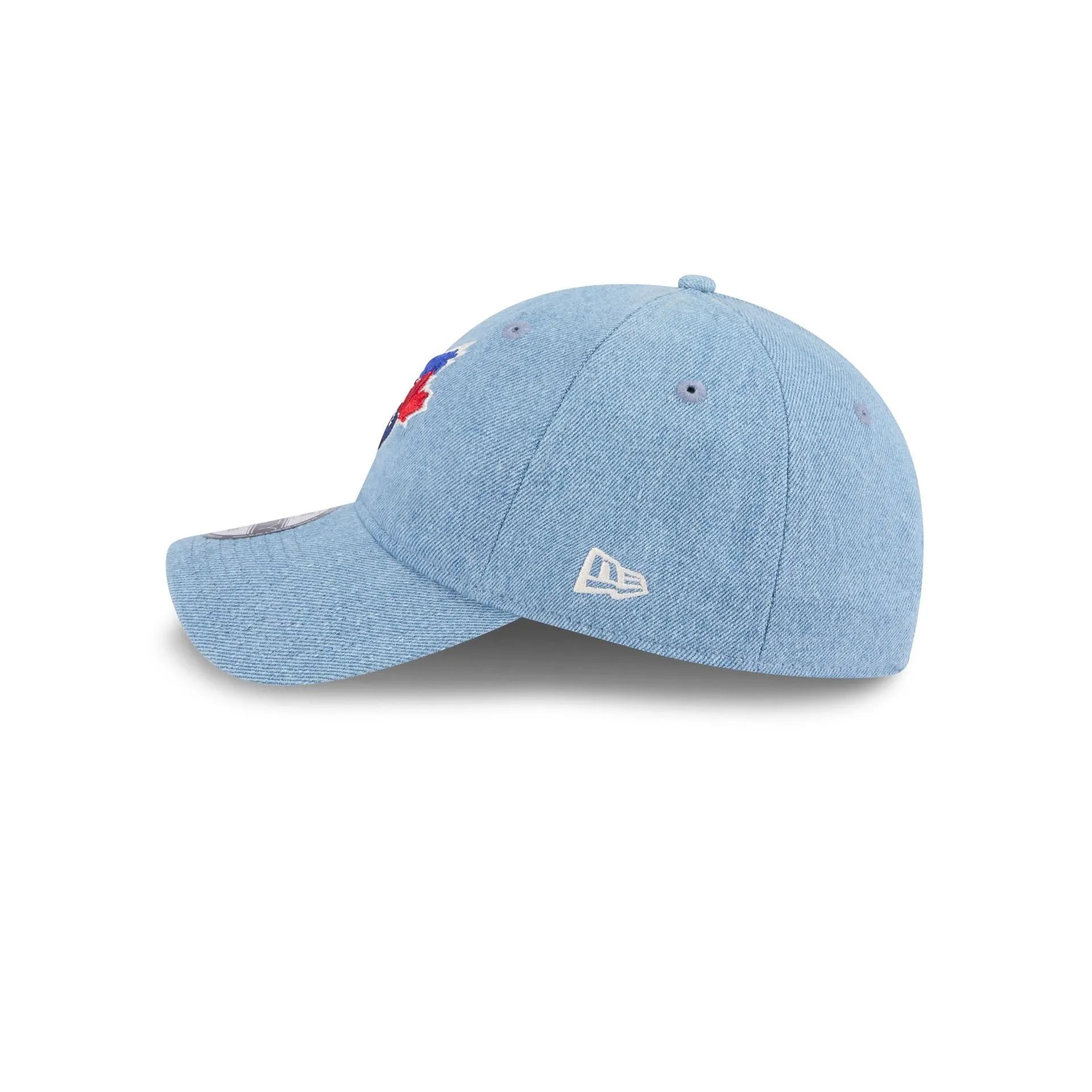 Toronto Blue Jays Washed Denim 9TWENTY Adjustable Hat sold by New Era product image thumbnail 4