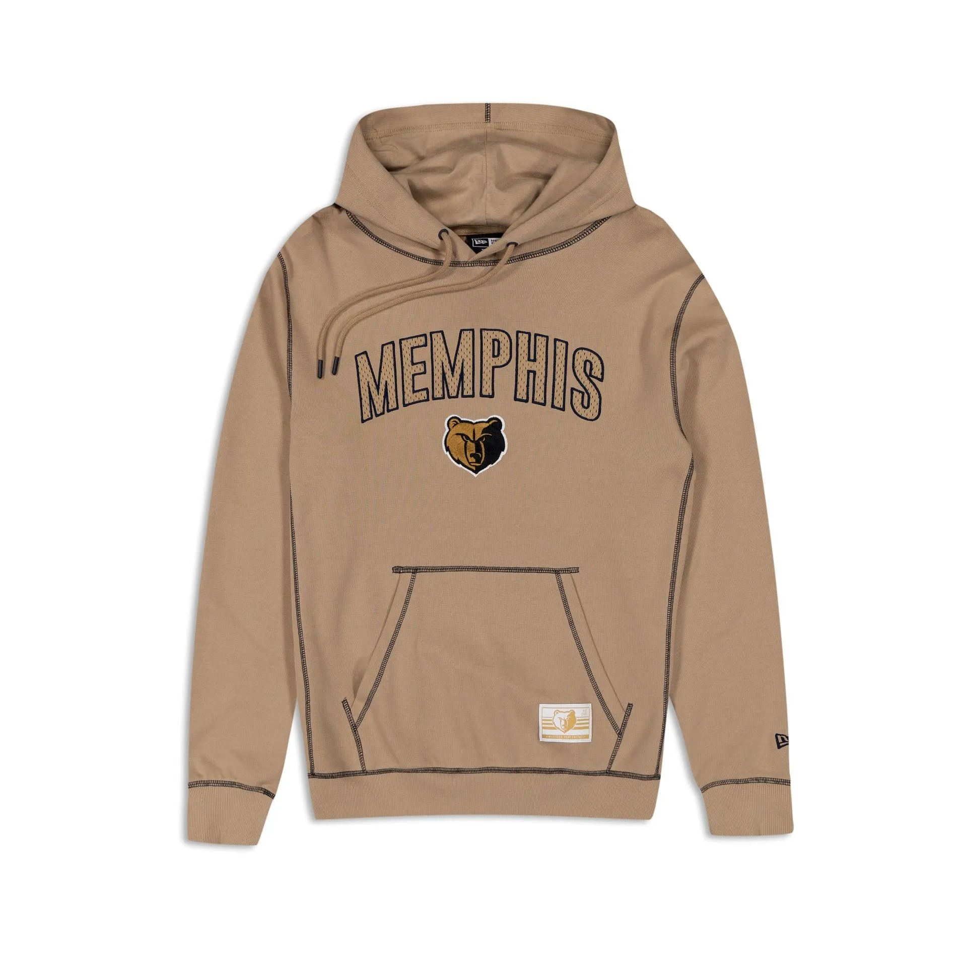 Memphis Grizzlies 2023 City Edition Tan Hoodie sold by New Era