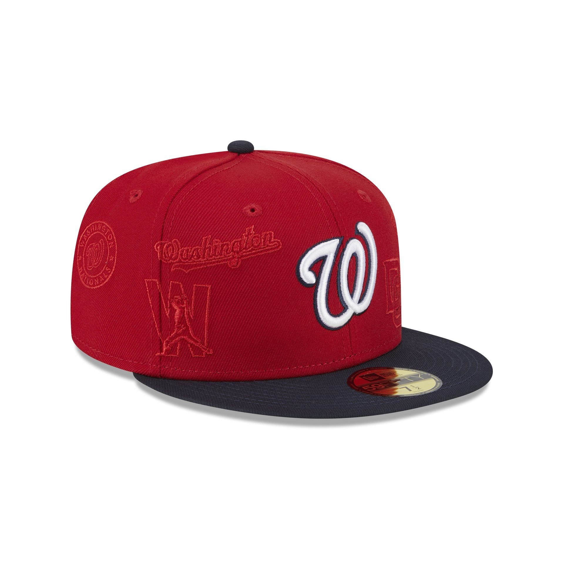Washington Nationals Multi Logo 59FIFTY Fitted Hat sold by New Era product image thumbnail 3