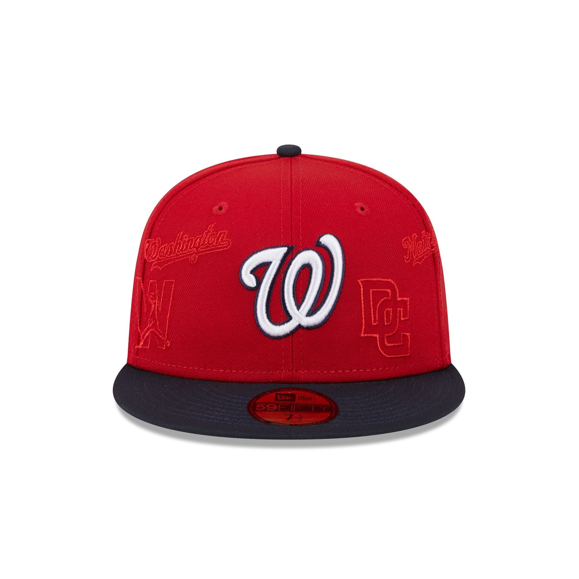 Washington Nationals Multi Logo 59FIFTY Fitted Hat sold by New Era product image thumbnail 2