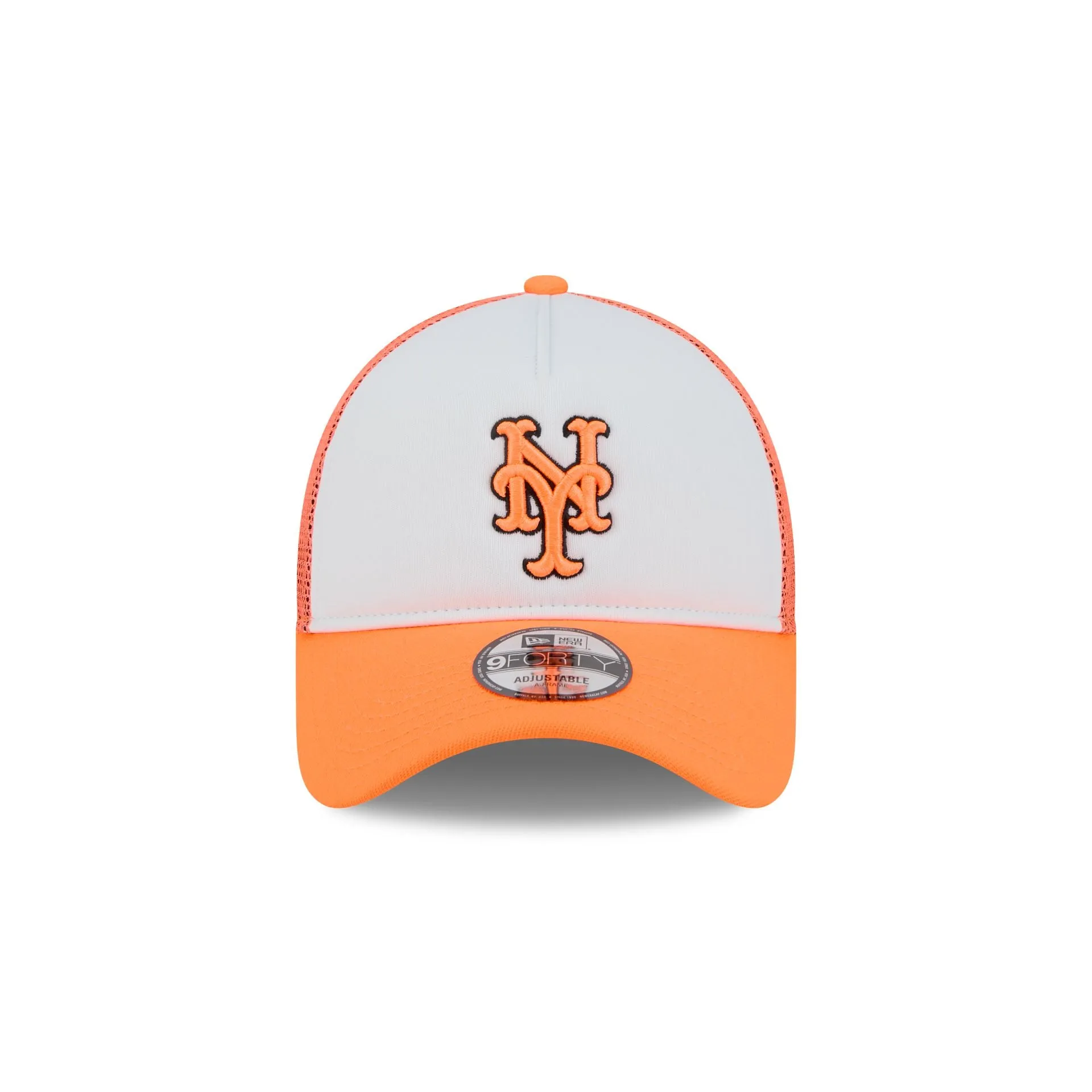 New York Mets Hi Vis Doodle 9FORTY A-Frame Trucker Hat sold by New Era product image thumbnail 2