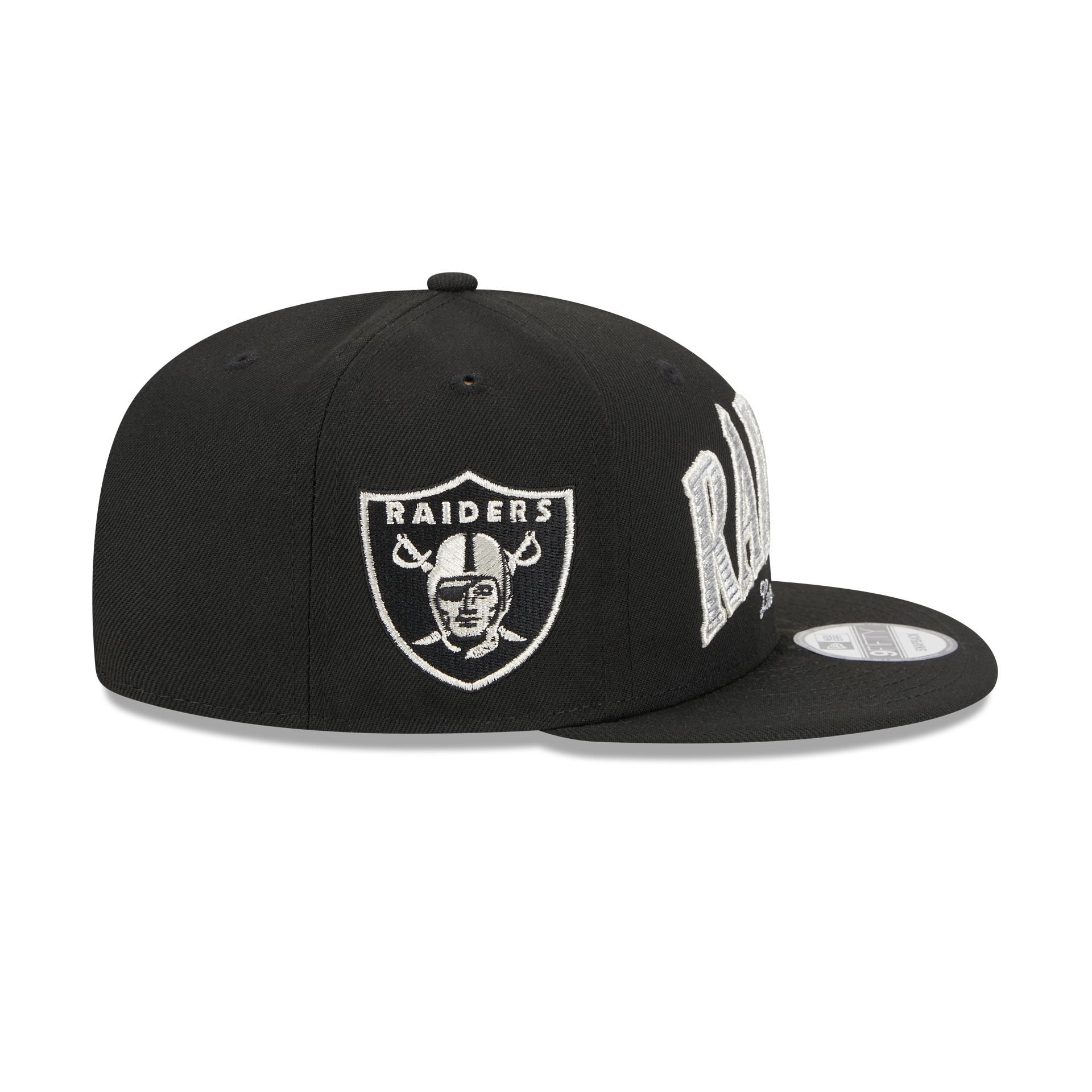 Las Vegas Raiders Throwback 9FIFTY Snapback Hat sold by New Era product image thumbnail 4