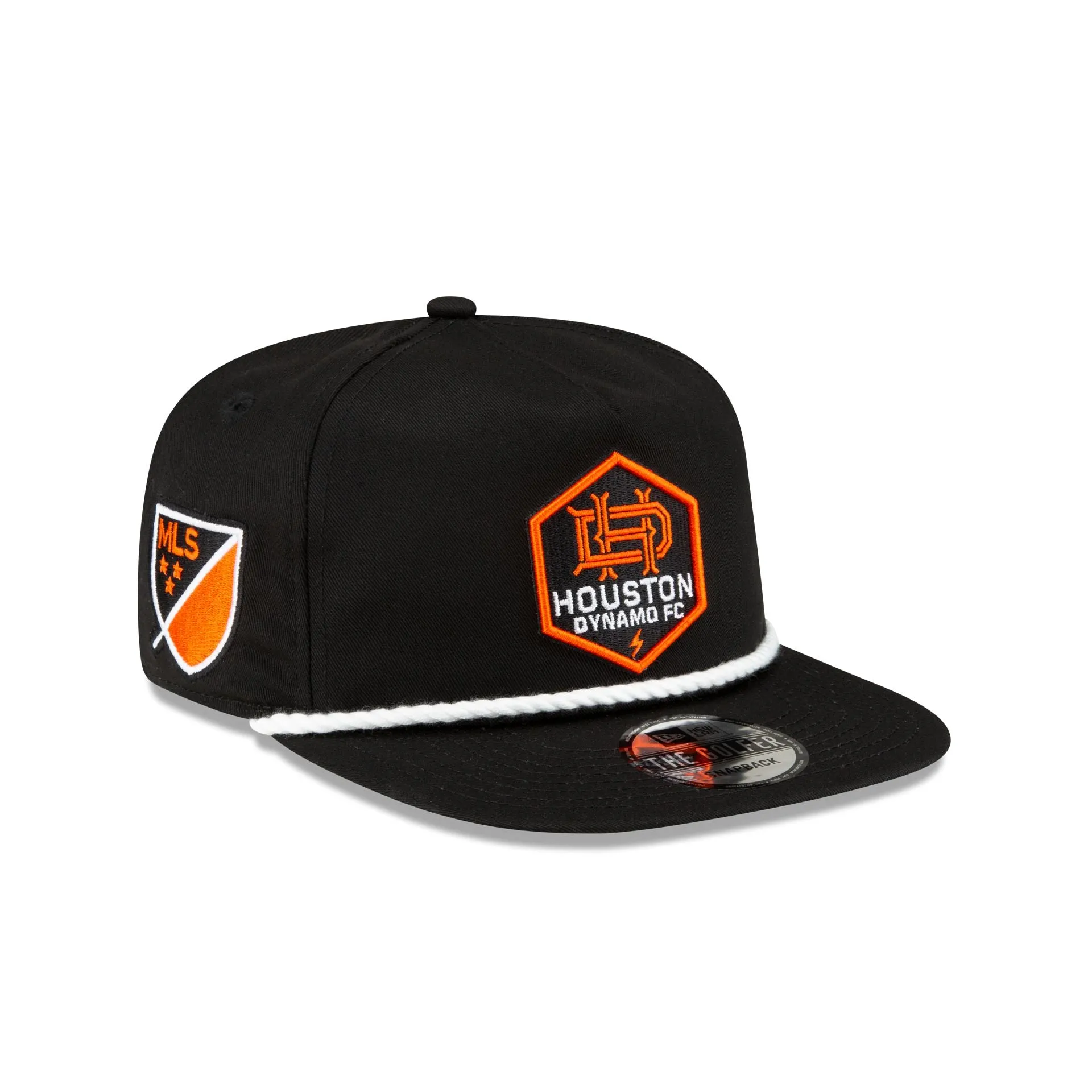Houston Dynamo 2024 MLS Kickoff Golfer Hat sold by New Era