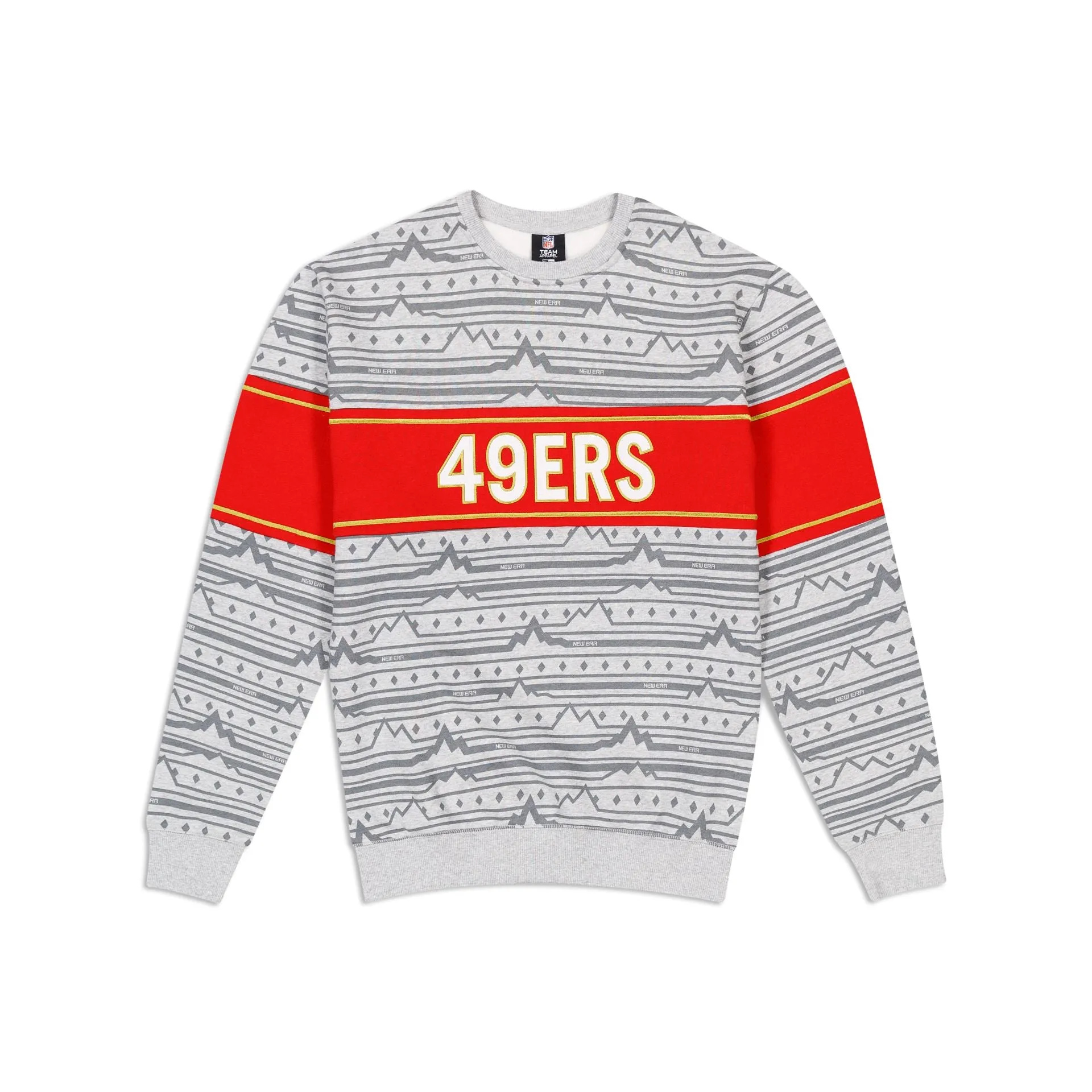 San Francisco 49ers Lift Pass Crewneck sold by New Era product image thumbnail 2