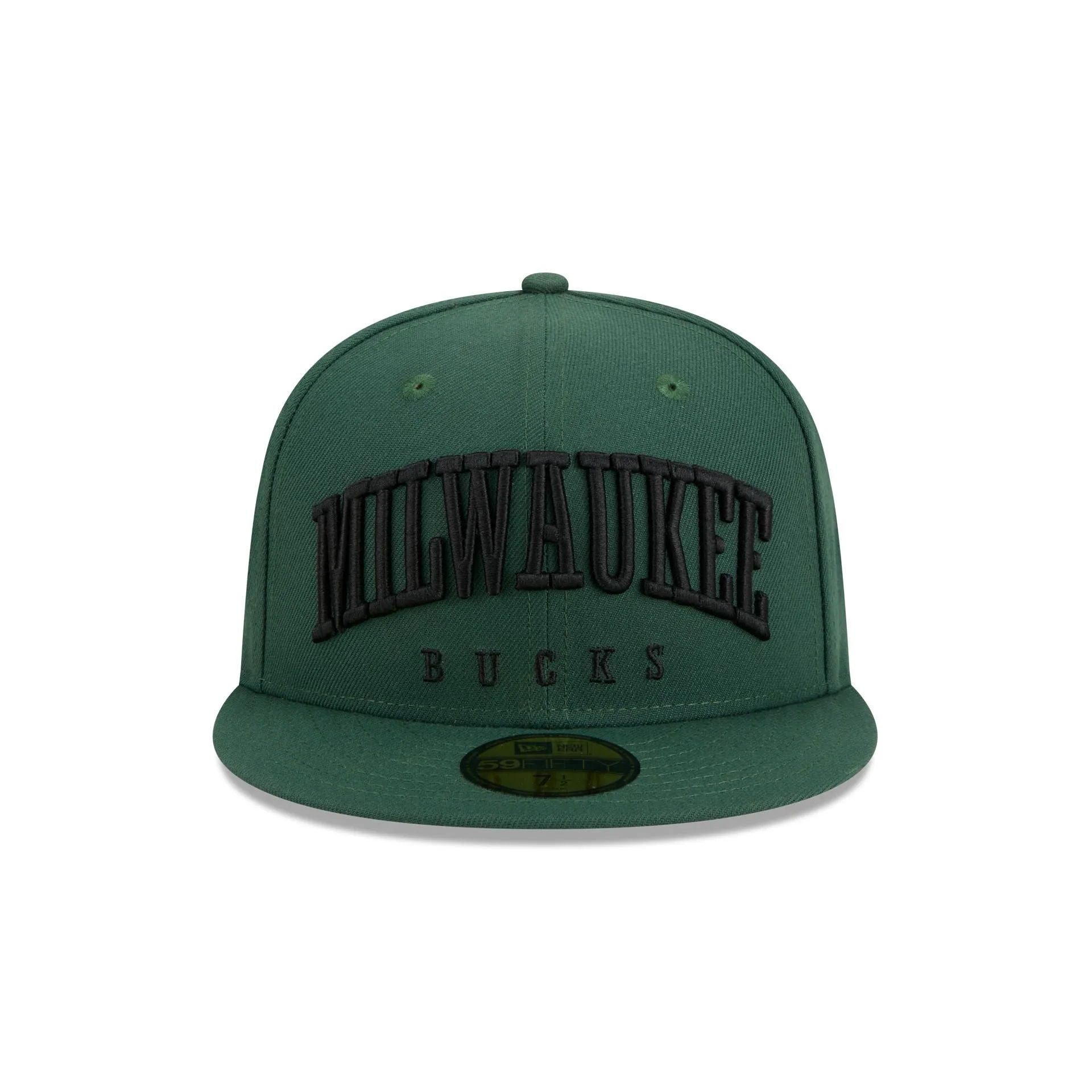 Milwaukee Bucks Sport Night Wordmark 59FIFTY Fitted Hat sold by New Era product image thumbnail 2