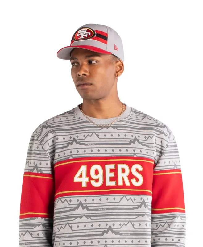 San Francisco 49ers Lift Pass Crewneck sold by New Era
