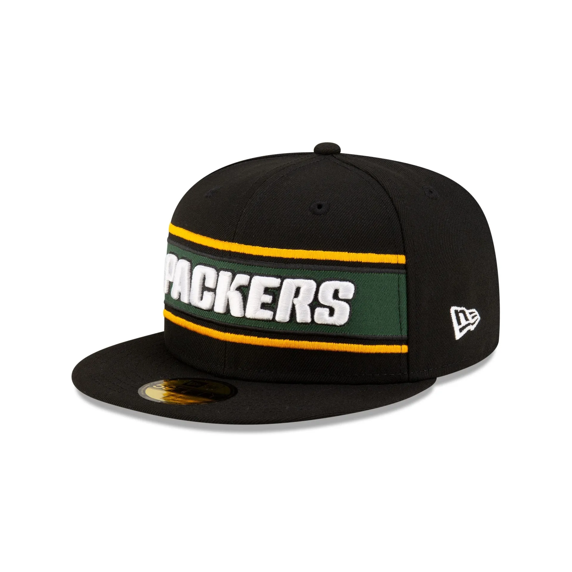Green Bay Packers 2024 Sideline Black 59FIFTY Fitted Hat sold by New Era product image thumbnail 3