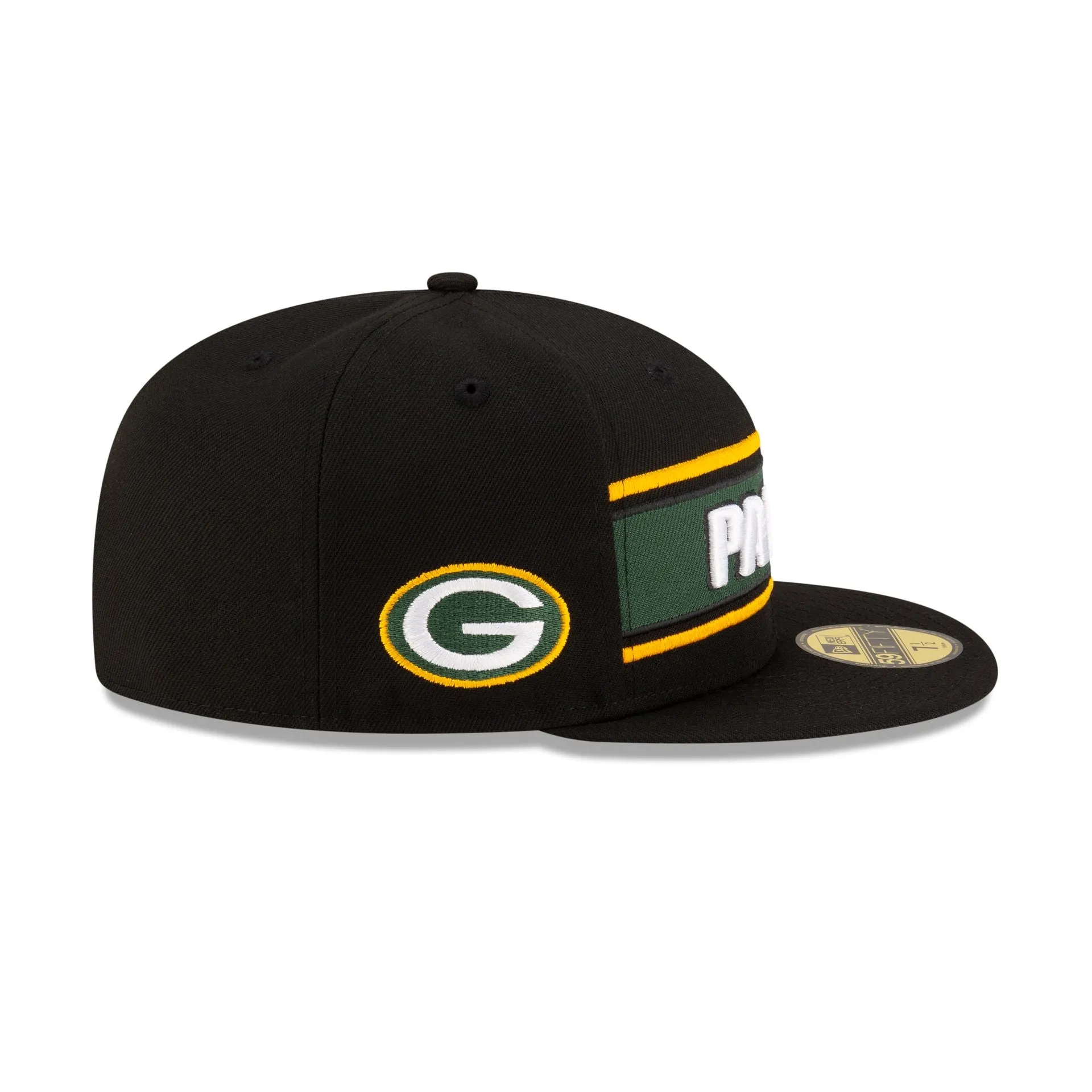 Green Bay Packers 2024 Sideline Black 59FIFTY Fitted Hat sold by New Era product image thumbnail 4