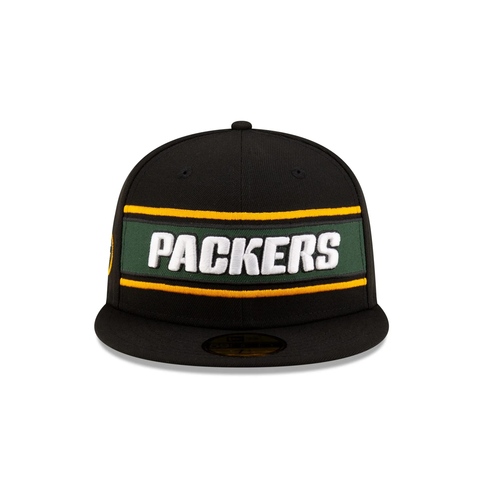Green Bay Packers 2024 Sideline Black 59FIFTY Fitted Hat sold by New Era product image thumbnail 2