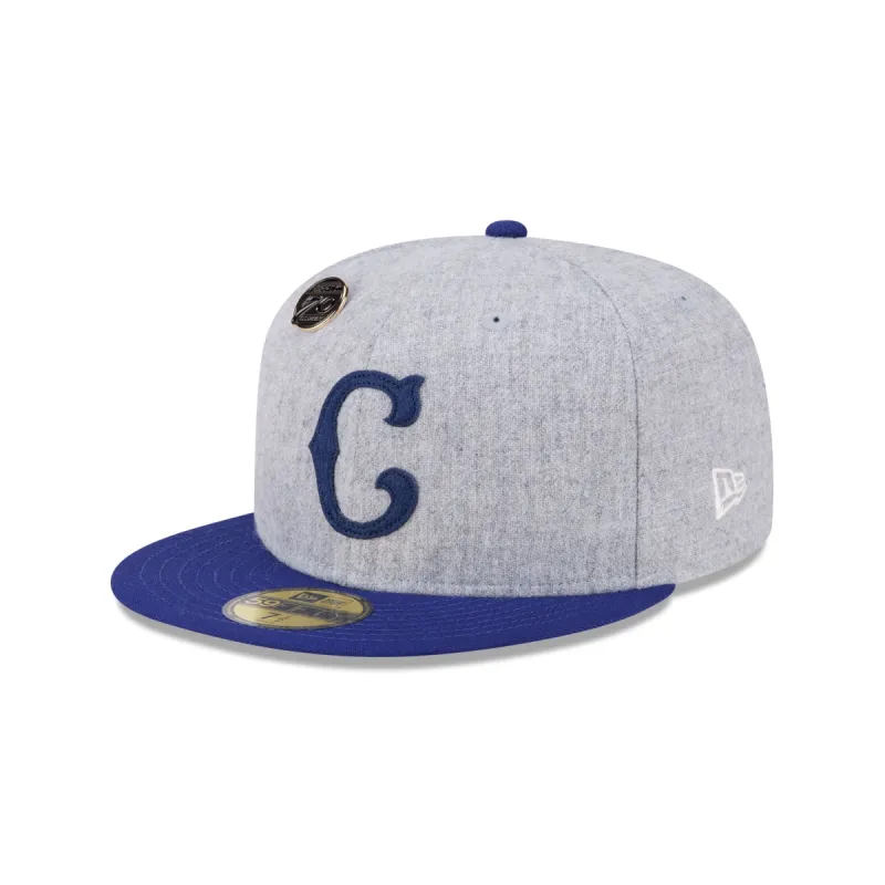 Chicago Cubs 70th Anniversary Gray 59FIFTY Fitted Hat sold by New Era