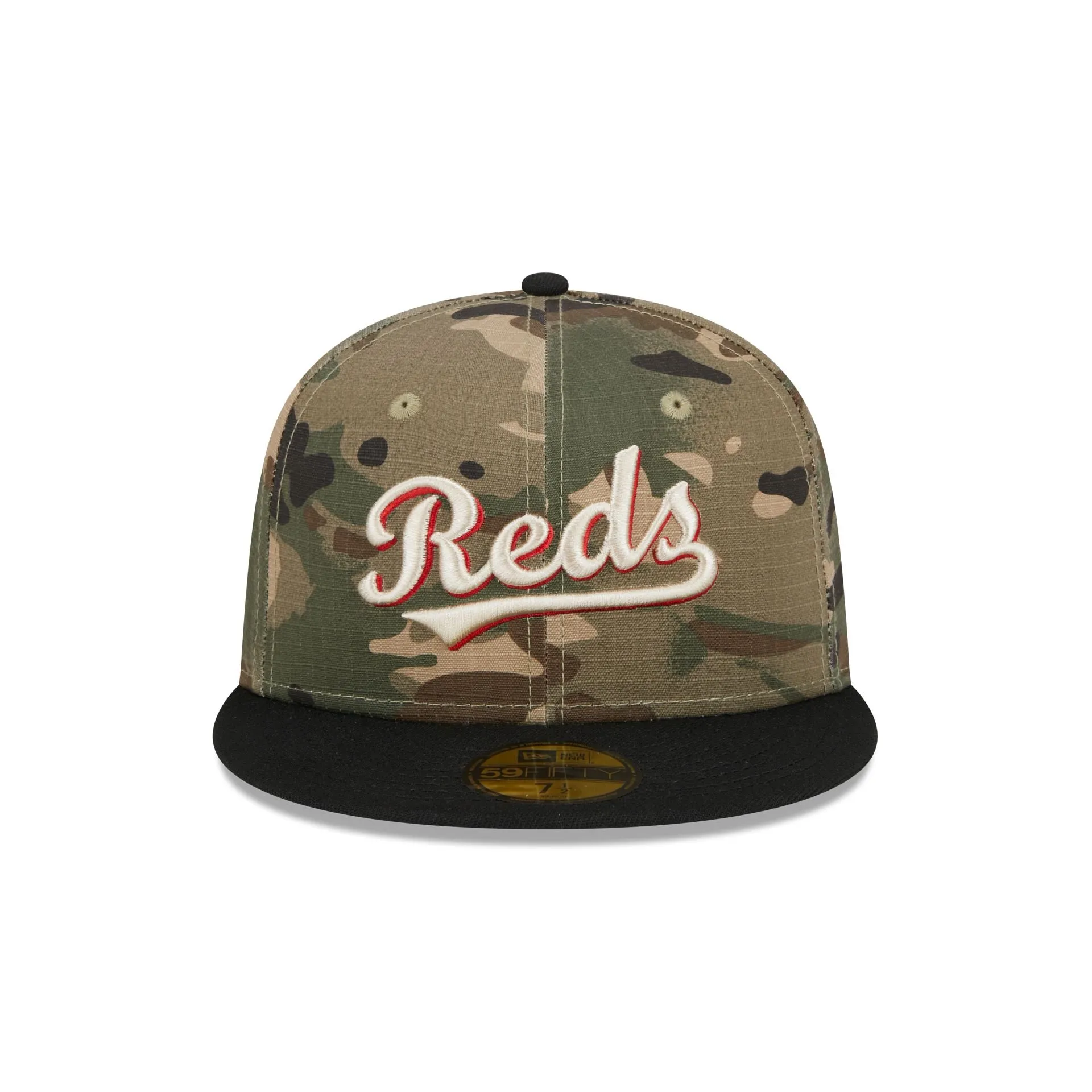 Cincinnati Reds Camo Crown 59FIFTY Fitted Hat sold by New Era product image thumbnail 2