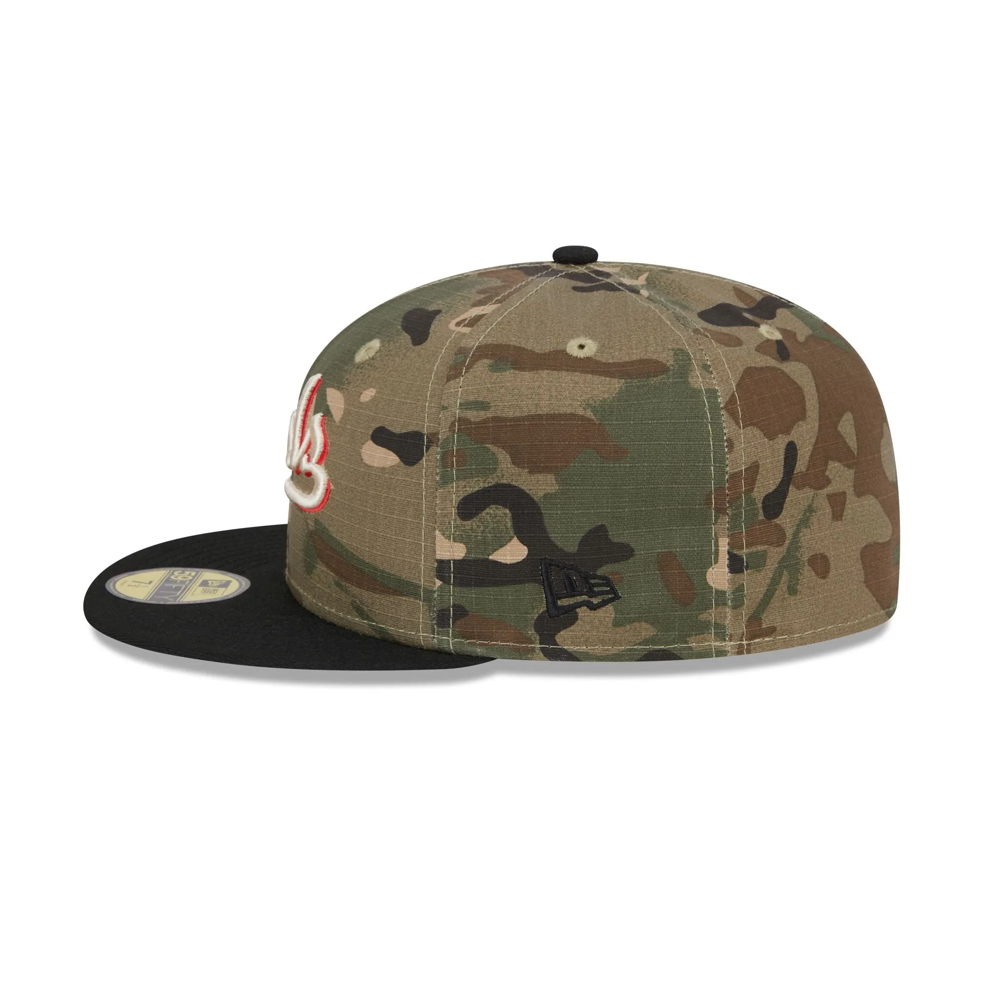 Cincinnati Reds Camo Crown 59FIFTY Fitted Hat sold by New Era product image thumbnail 5
