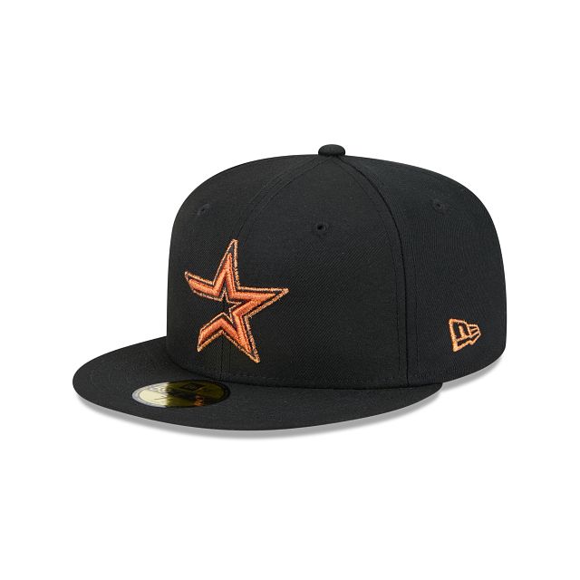 Houston Astros Metallic Pop 59FIFTY Fitted Hat sold by New Era