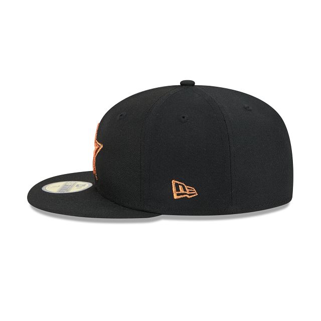 Houston Astros Metallic Pop 59FIFTY Fitted Hat sold by New Era product image thumbnail 4