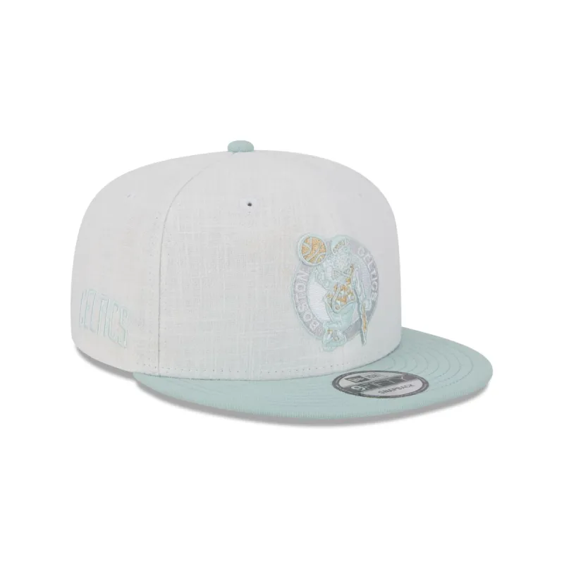 Boston Celtics Minty Breeze Logo Select 9FIFTY Snapback Hat sold by New Era