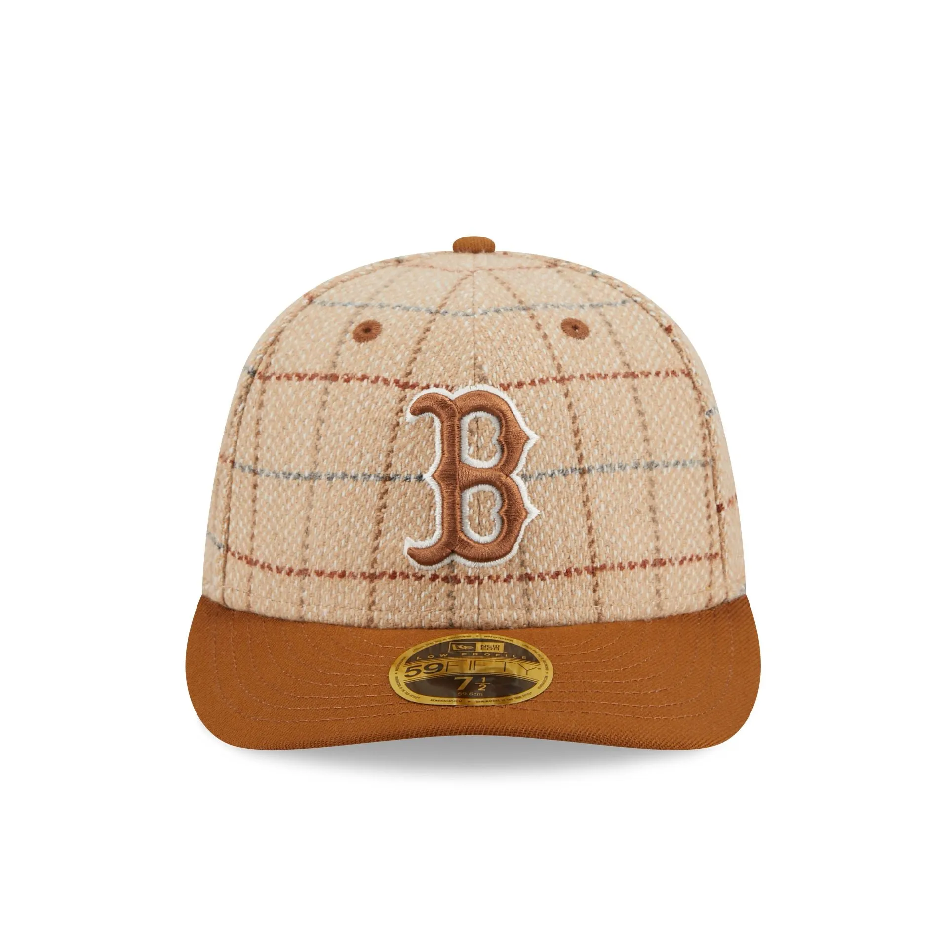 Boston Red Sox Herringbone Check Low Profile 59FIFTY Fitted Hat sold by New Era product image thumbnail 2
