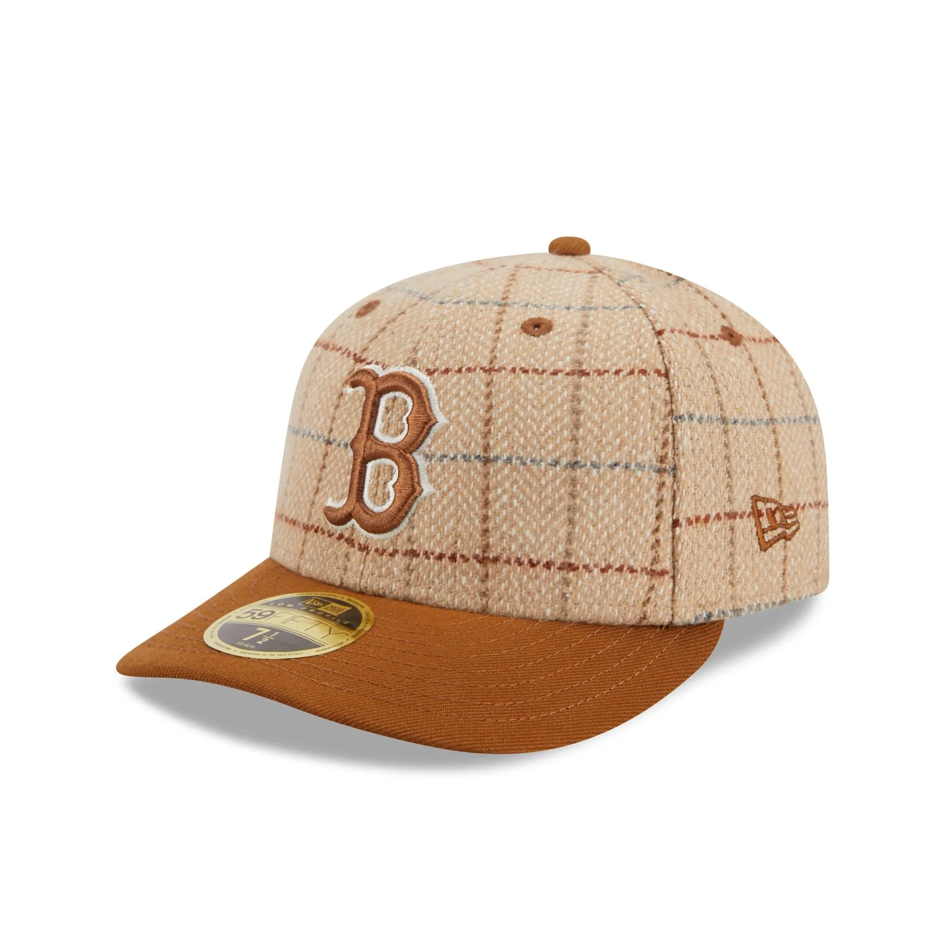 Boston Red Sox Herringbone Check Low Profile 59FIFTY Fitted Hat sold by New Era product image thumbnail 3