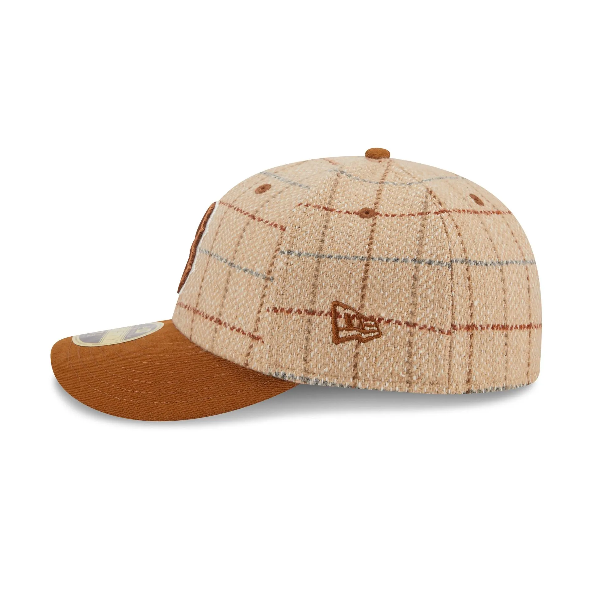 Boston Red Sox Herringbone Check Low Profile 59FIFTY Fitted Hat sold by New Era product image thumbnail 5