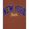 New York Knicks Letterman Classic Crewneck sold by New Era