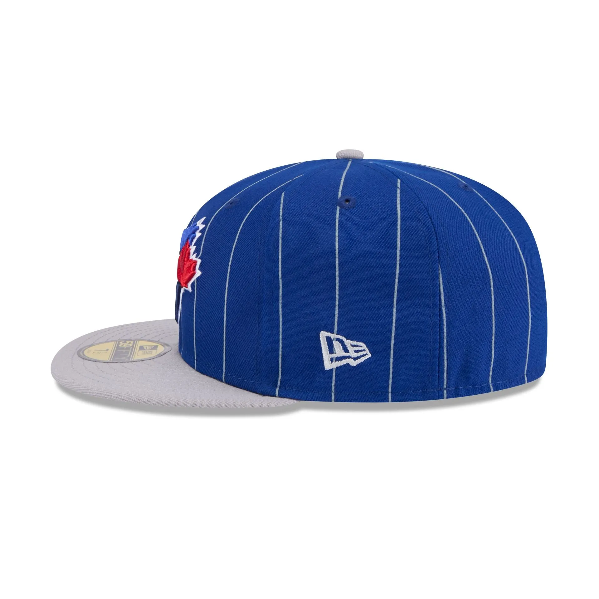 Toronto Blue Jays Throwback Pinstripe 59FIFTY Fitted Hat sold by New Era product image thumbnail 5