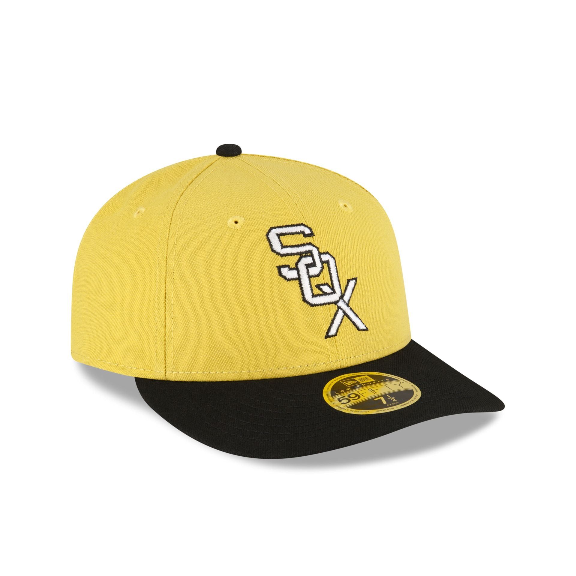 Chicago White Sox Chartreuse Crown Low Profile 59FIFTY Fitted Hat sold by New Era product image thumbnail 3