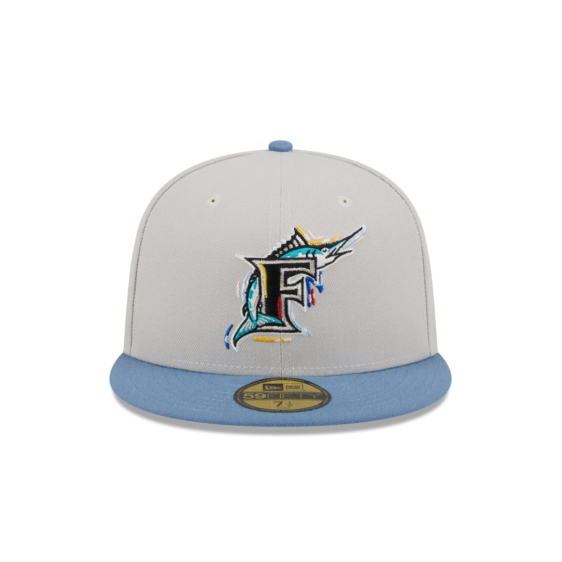 Miami Marlins Color Brush 59FIFTY Fitted Hat sold by New Era product image thumbnail 2
