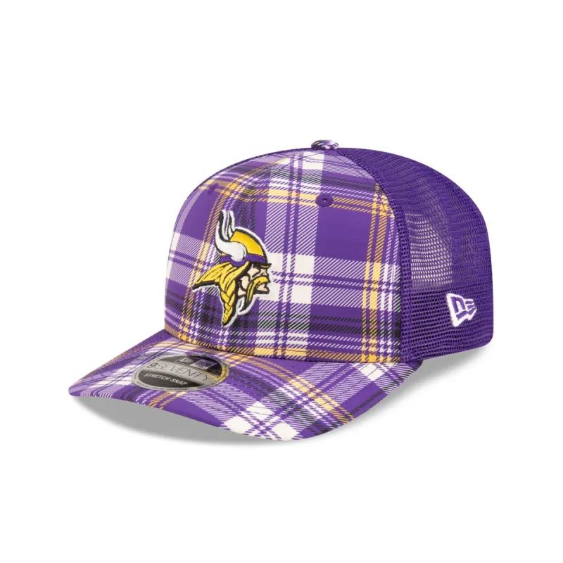 Minnesota Vikings 2024 Sideline Statement 9SEVENTY Stretch-Snap Hat sold by New Era