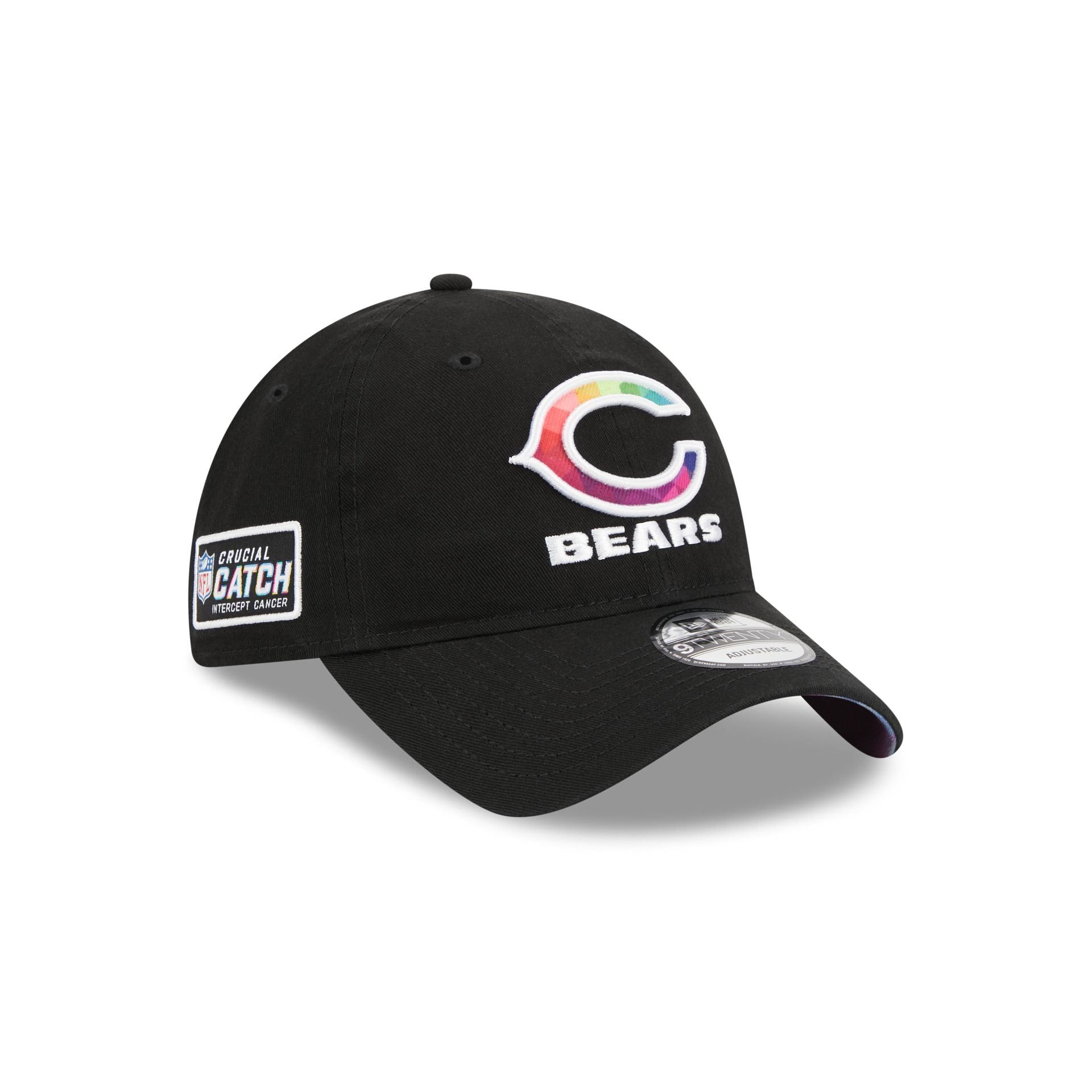 Chicago Bears 2023 Crucial Catch 9TWENTY Adjustable Hat sold by New Era product image thumbnail 3