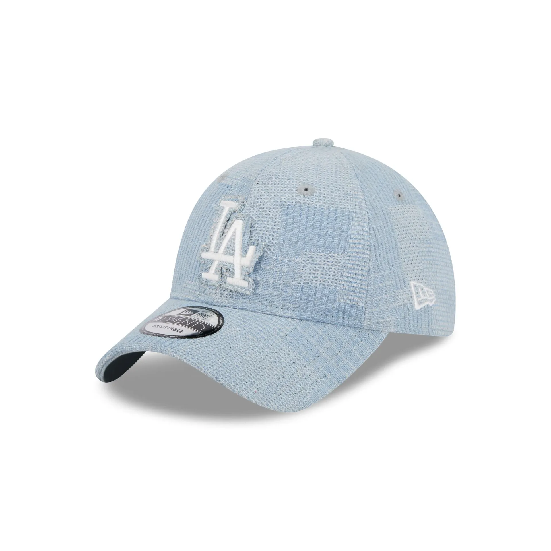 Los Angeles Dodgers Patch Denim 9TWENTY Adjustable Hat sold by New Era