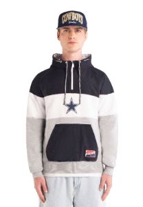San Francisco 49ers Throwback Quarter Zip Hoodie sold by New Era