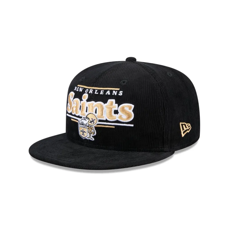 New Orleans Saints Throwback Display 9FIFTY Snapback Hat sold by New Era