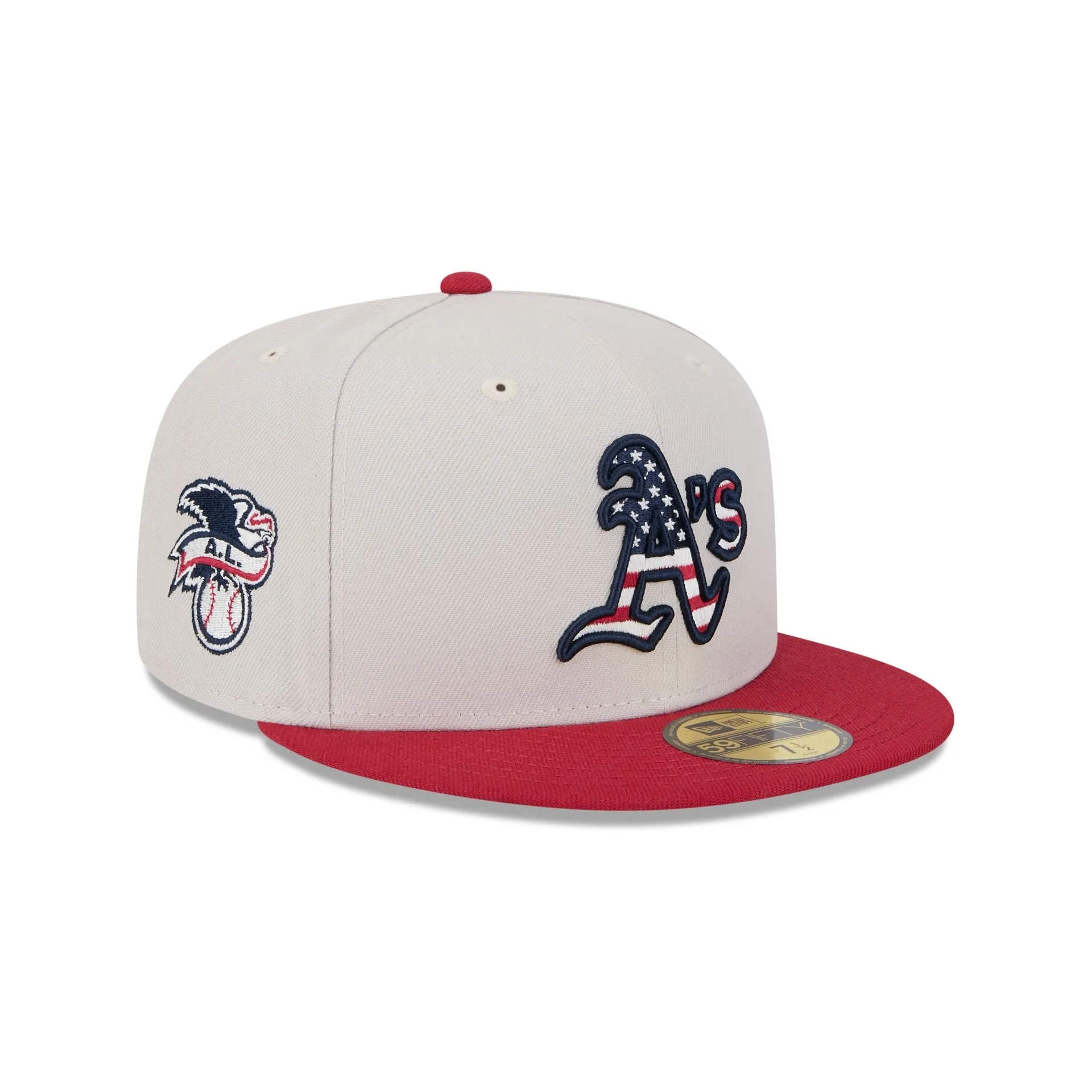 Oakland Athletics Independence Day 2024 59FIFTY Fitted Hat sold by New Era