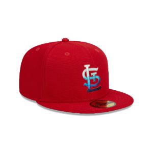 St. Louis Cardinals Metallic Gradient 59FIFTY Fitted Hat sold by New Era