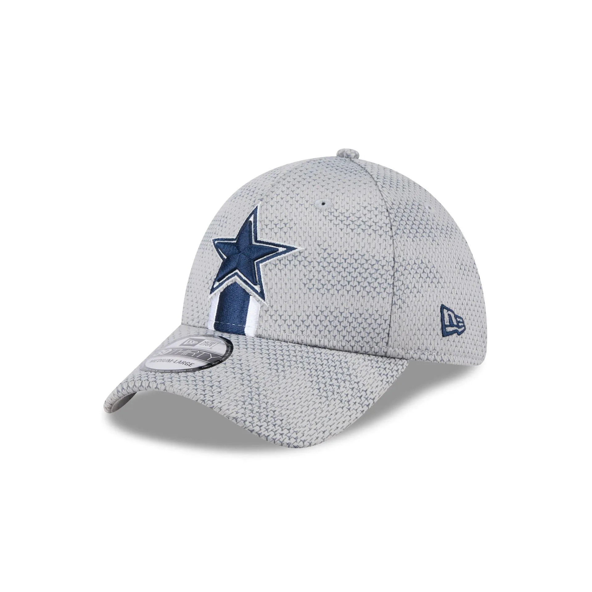 Dallas Cowboys 2024 Sideline Gray 39THIRTY Stretch Fit Hat sold by New Era product image thumbnail 3