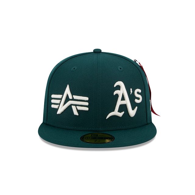 Alpha Industries X Oakland Athletics Dual Logo 59FIFTY Fitted Hat sold by New Era product image thumbnail 2